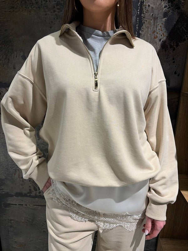 FELPA ZIP BRIANNA