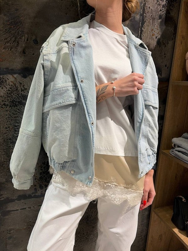 BOMBER DENIM
