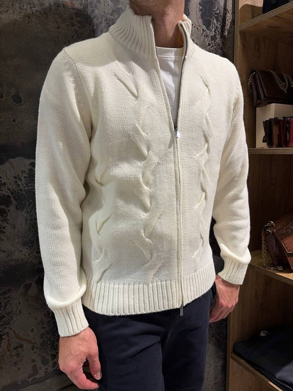 MAGLIONE ZIP ASHER