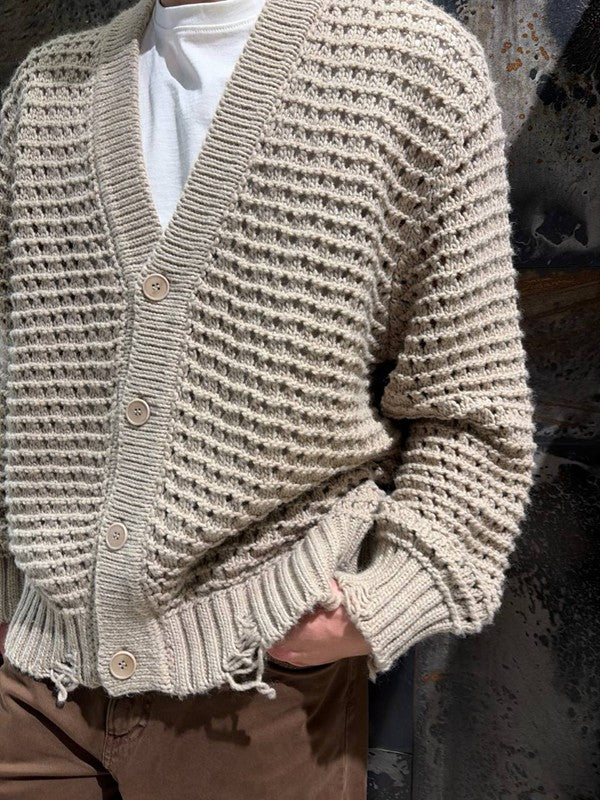 CARDIGAN OVER GEORGE