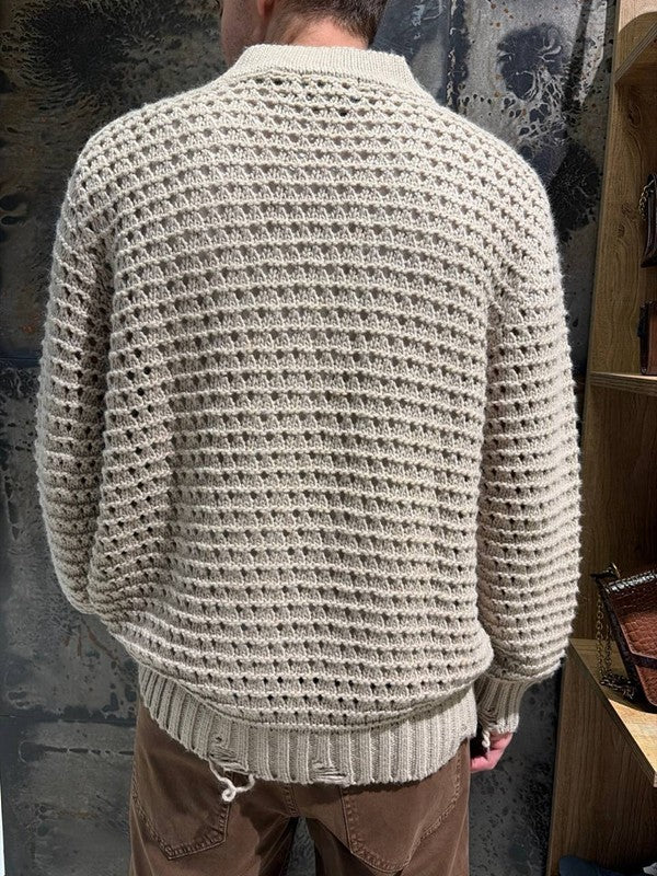 CARDIGAN OVER GEORGE