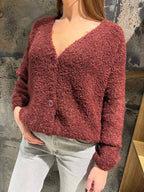 CARDIGAN BOUCLE'