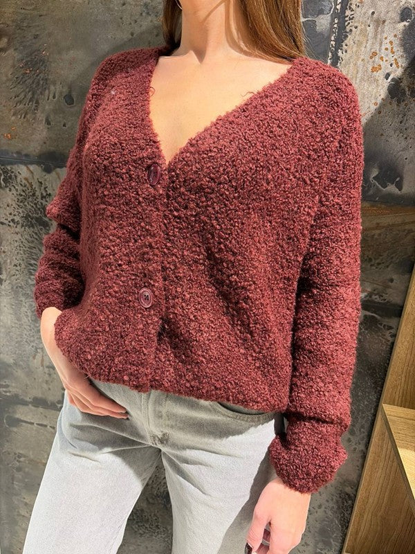 CARDIGAN BOUCLE'