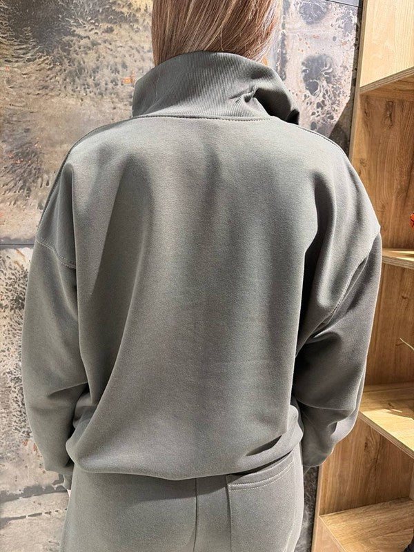 FELPA ZIP BRIANNA