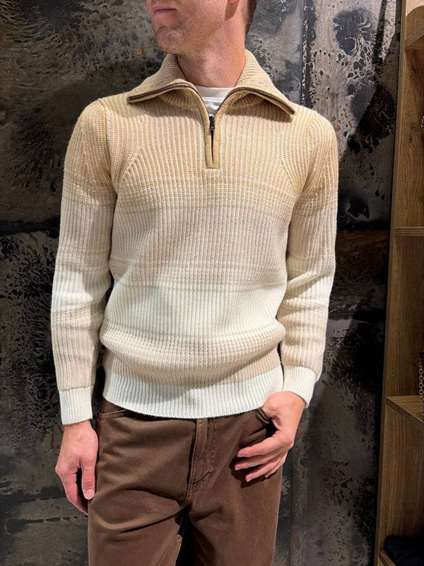 MAGLIONE ZIP OXFORD