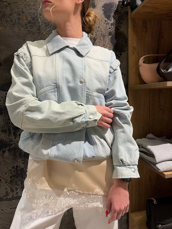 BOMBER DENIM