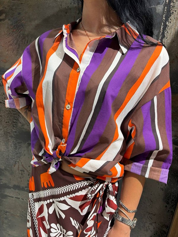 CAMICIA NODO FLORA