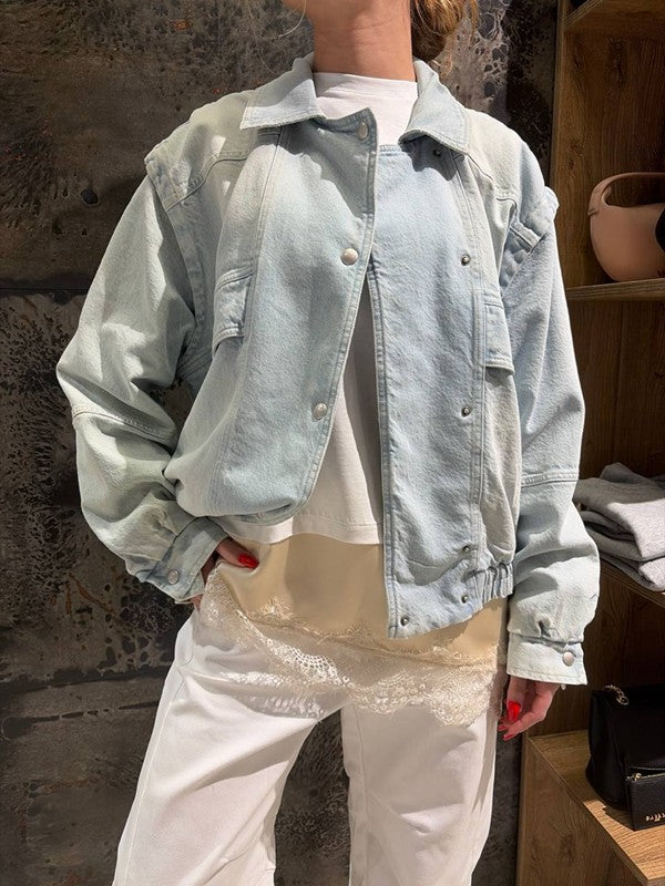 BOMBER DENIM