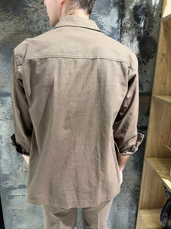 OVERSHIRT LINO ASLAN