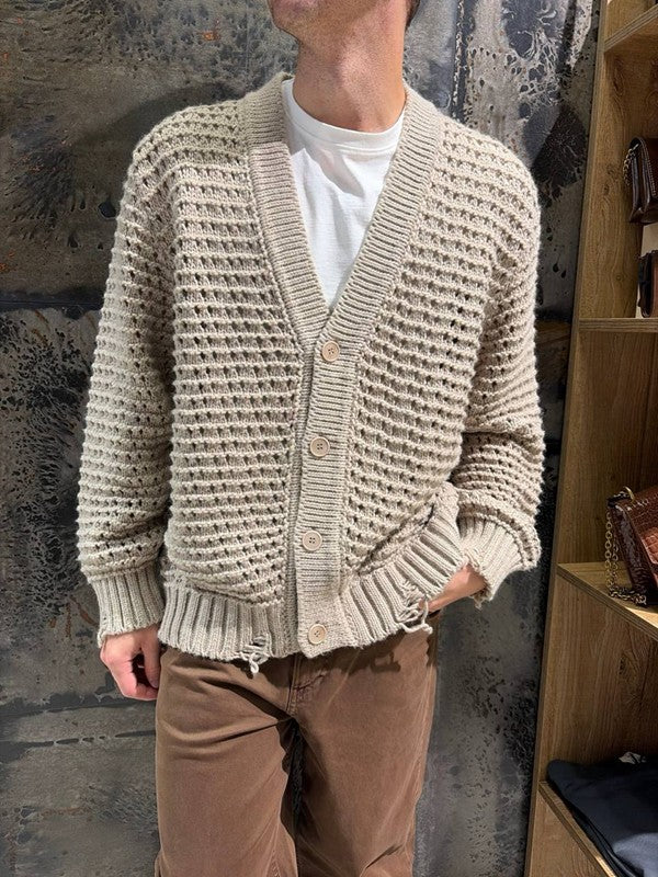 CARDIGAN OVER GEORGE