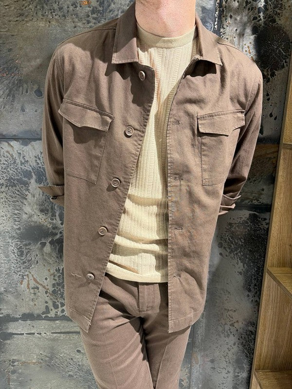 OVERSHIRT LINO ASLAN