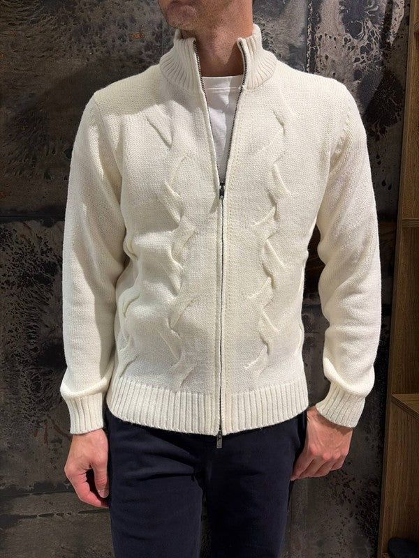 MAGLIONE ZIP ASHER