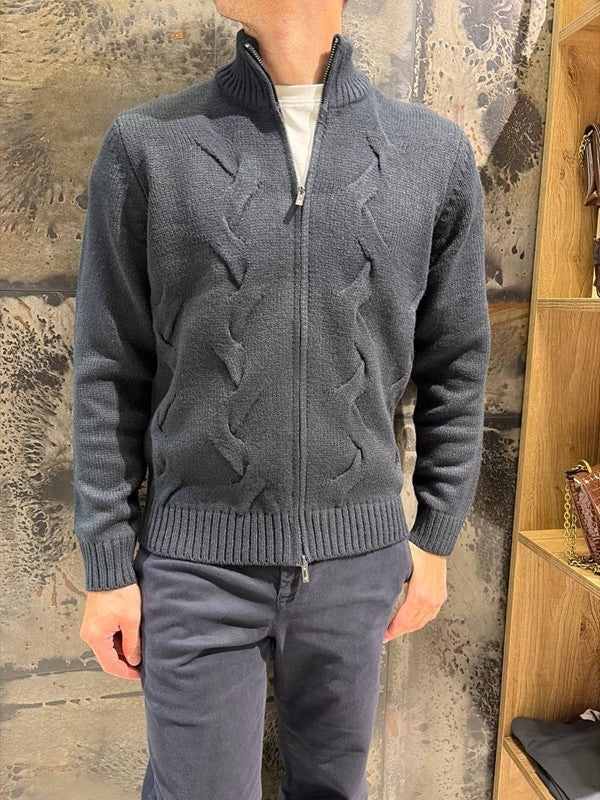 MAGLIONE ZIP ASHER