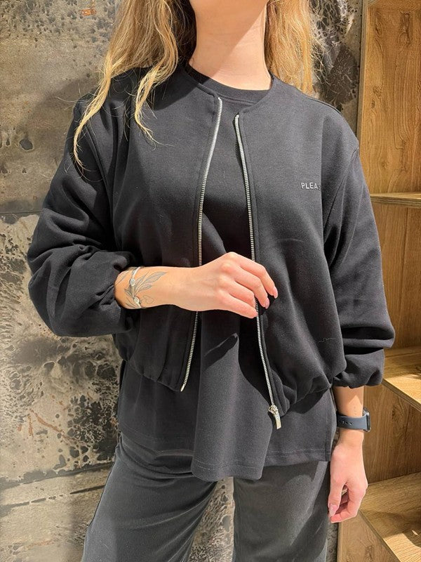 FELPA ZIP MEREDITH