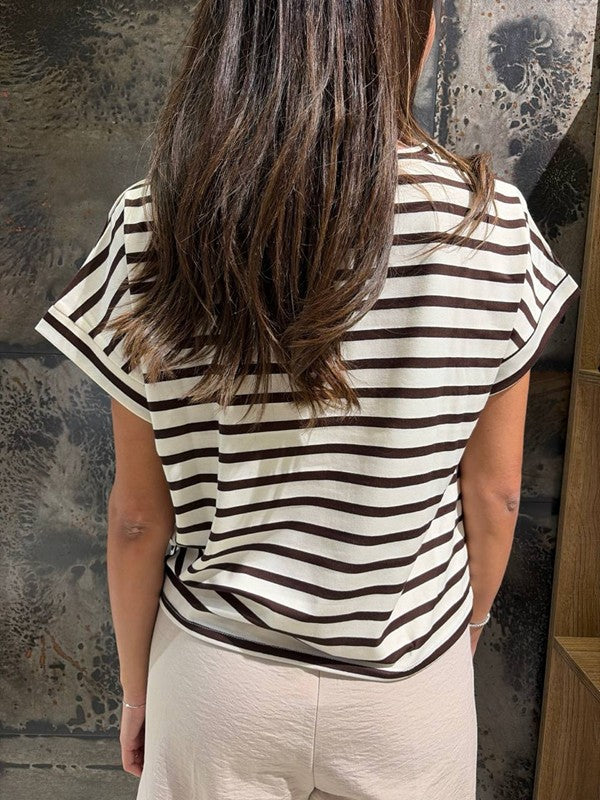 T-SHIRT RIGHE ANTHEA