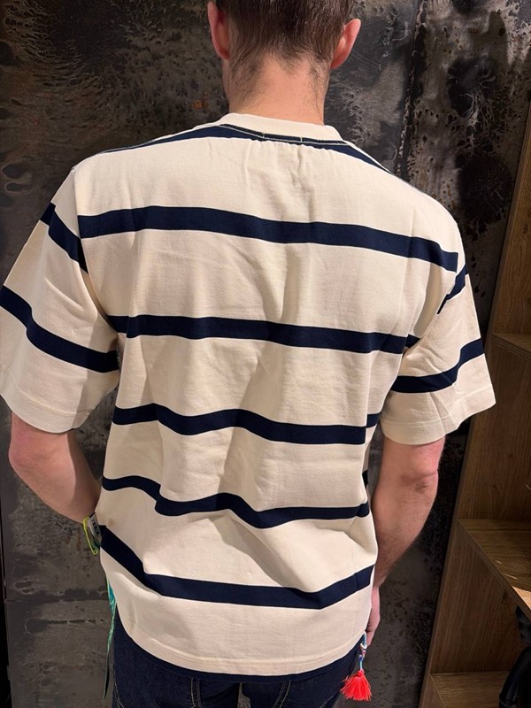 Tshirt boxy stripe