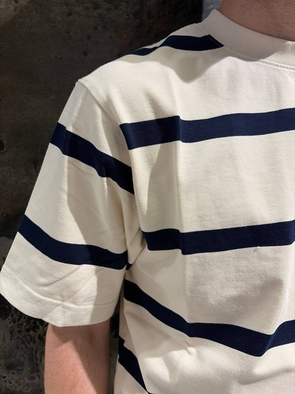 Tshirt boxy stripe