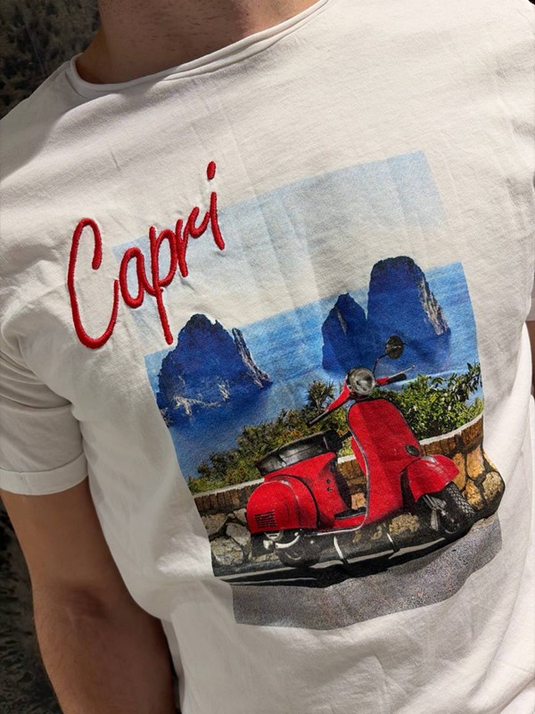 Tshirt capri vespa