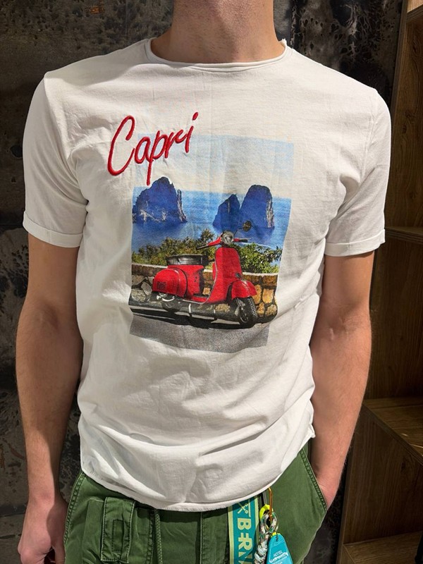 Tshirt capri vespa