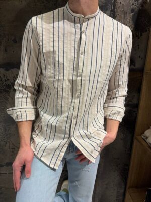 Camicia henry stripes