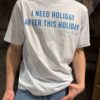 Tshirt holiday
